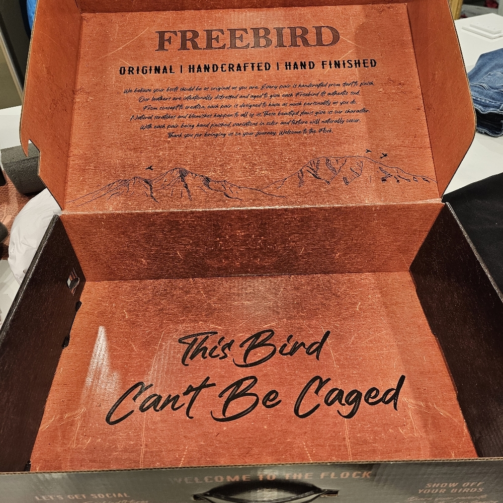 Freebird boot box with boot bags and inserts